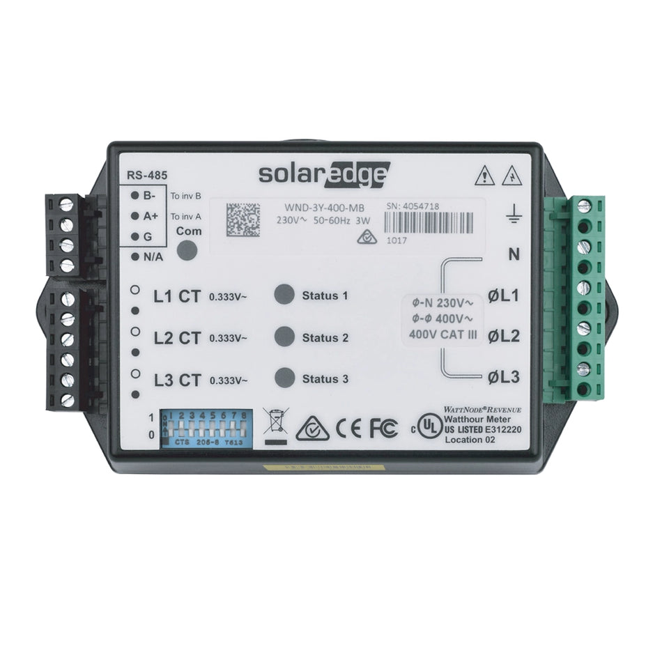 SolarEdge 230/400V Energy Meter with Modbus Connection