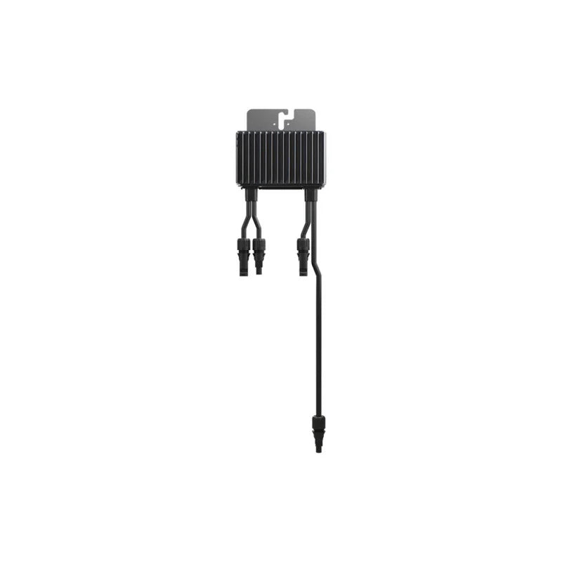 SolarEdge Power Optimizer S1000 with short input cable connectors for solar panel efficiency.