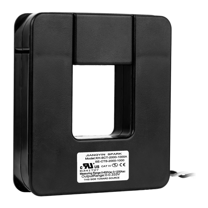 SolarEdge Split-Core Current Transformer for Energy Meter — 100A / 250A / 1000A