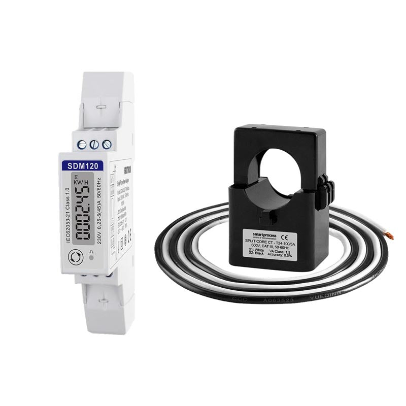 Solis Meter 1ph Eastron with external CT - SDM120CT
