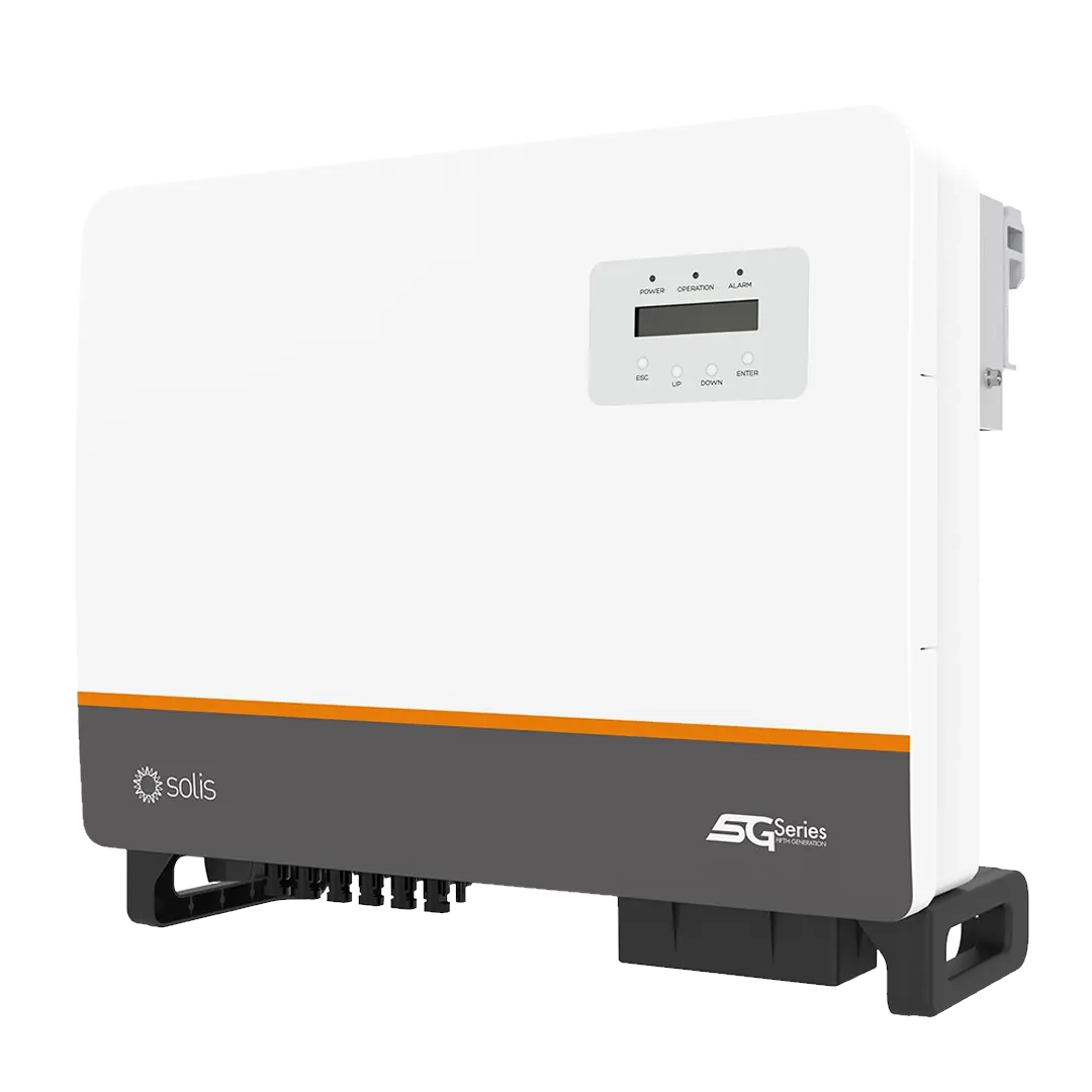 Solis S5-GC40K 40kW 3-Phase Quad MPPT Solar Inverter with Integrated DC Switch