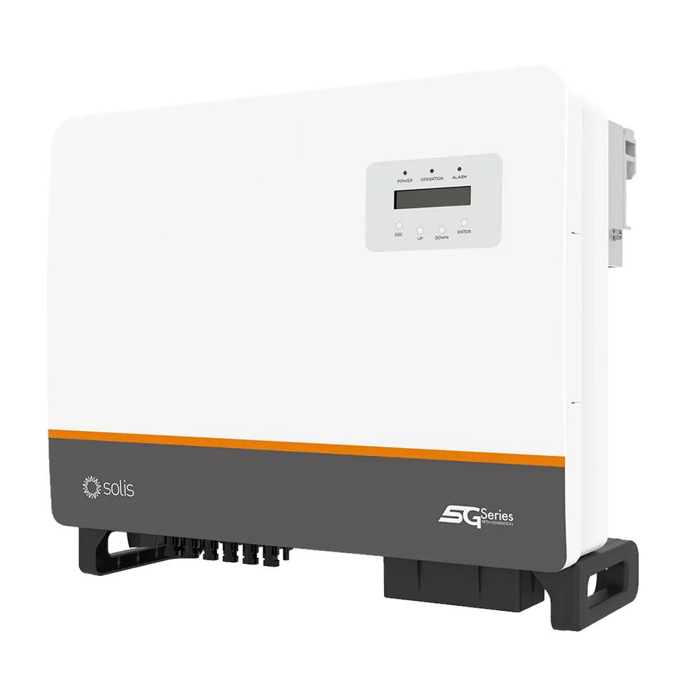 Solis S5-GC40K 40kW 3-Phase Quad MPPT Solar Inverter with Integrated DC Switch