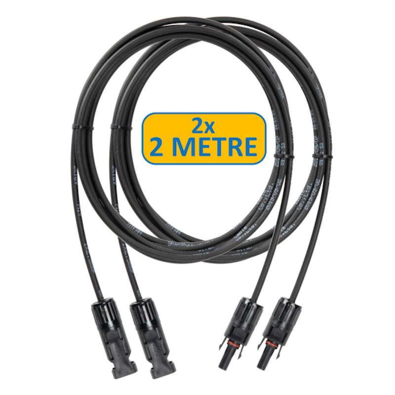 Staubli MC4 Pre Terminated Cable 2m (Pack of 2)