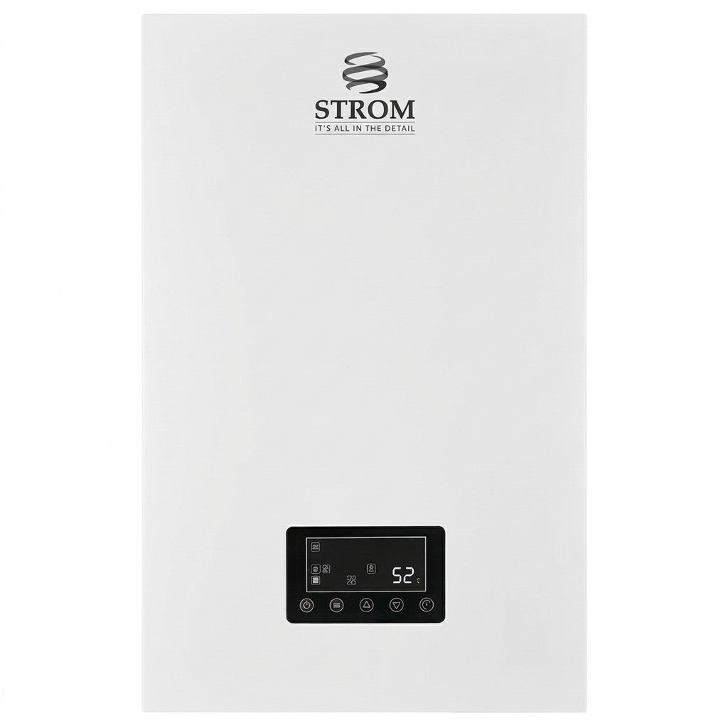Strom AuraHeat 9.5kW Single Phase Stored Combi Boiler with integrated 35L stainless steel cylinder