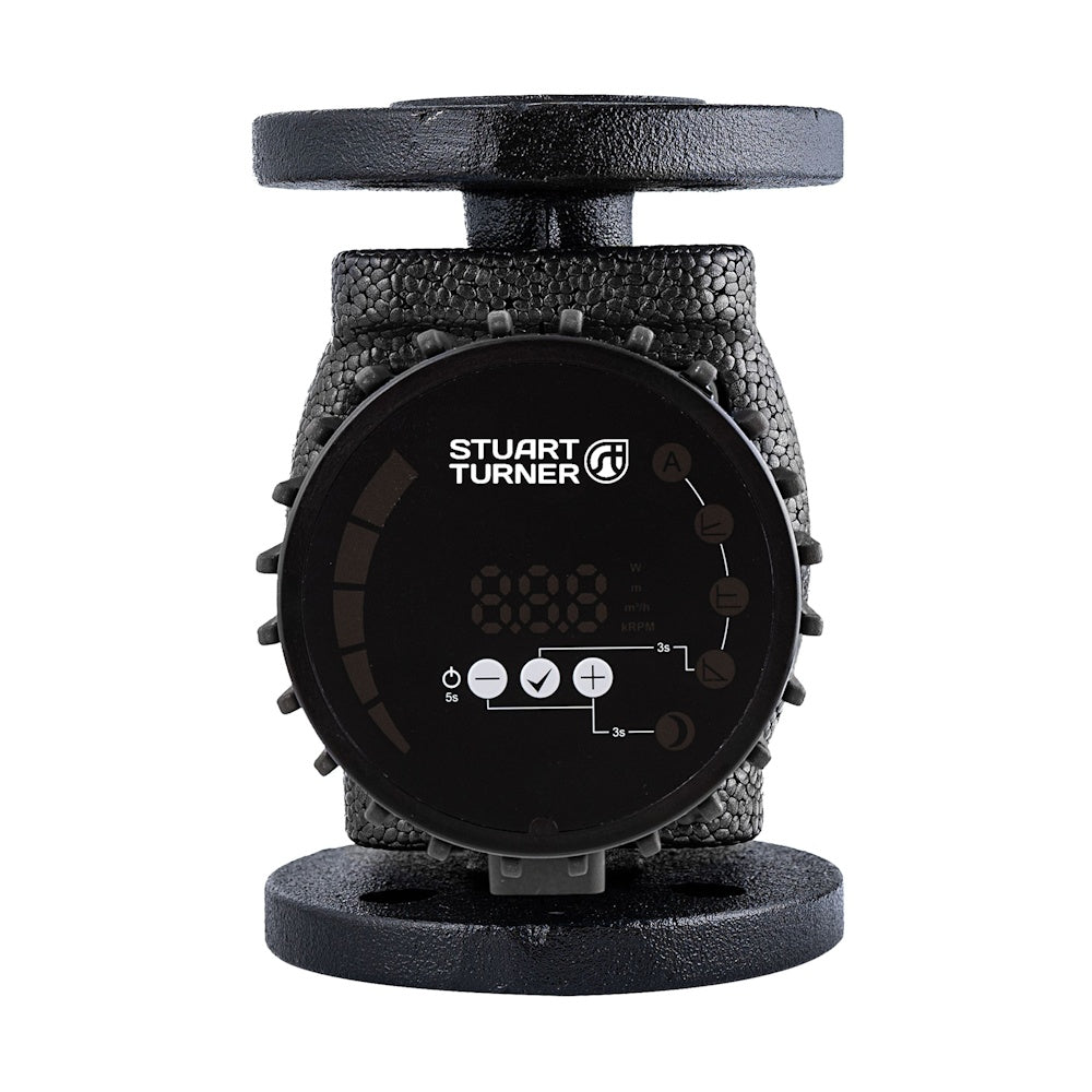 Stuart Turner Pulse 40/80-F220 High-Efficiency Flanged Circulator Pump - DN40, 8m Head, 230V for Commercial Heating