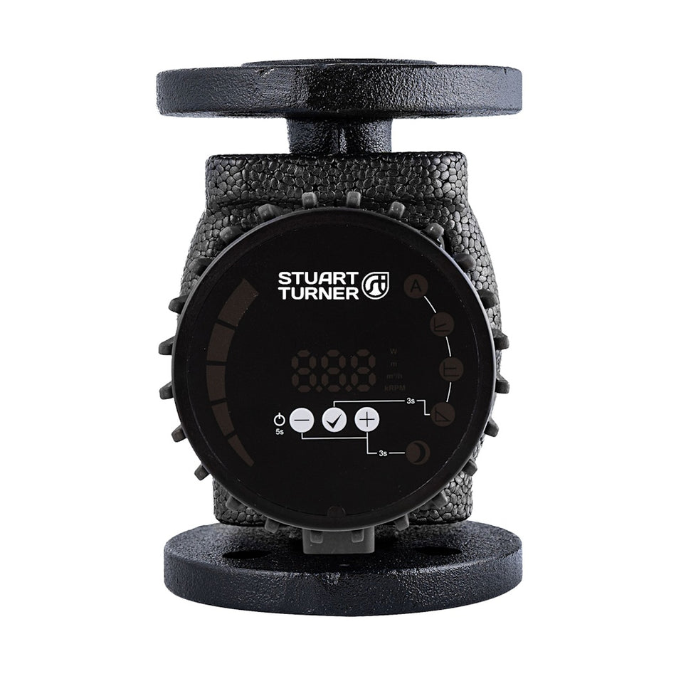 Stuart Turner Pulse 40/80-F220 High-Efficiency Flanged Circulator Pump - DN40, 8m Head, 230V for Commercial Heating