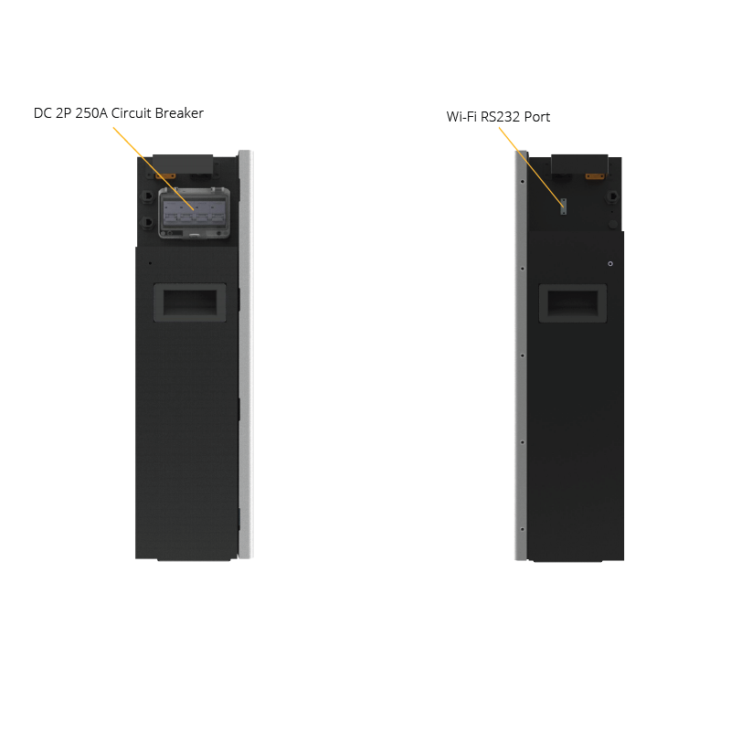 Sunsynk IP65 Battery 10.64kWh – Model W10.6 shown in a sleek design with energy storage capabilities.