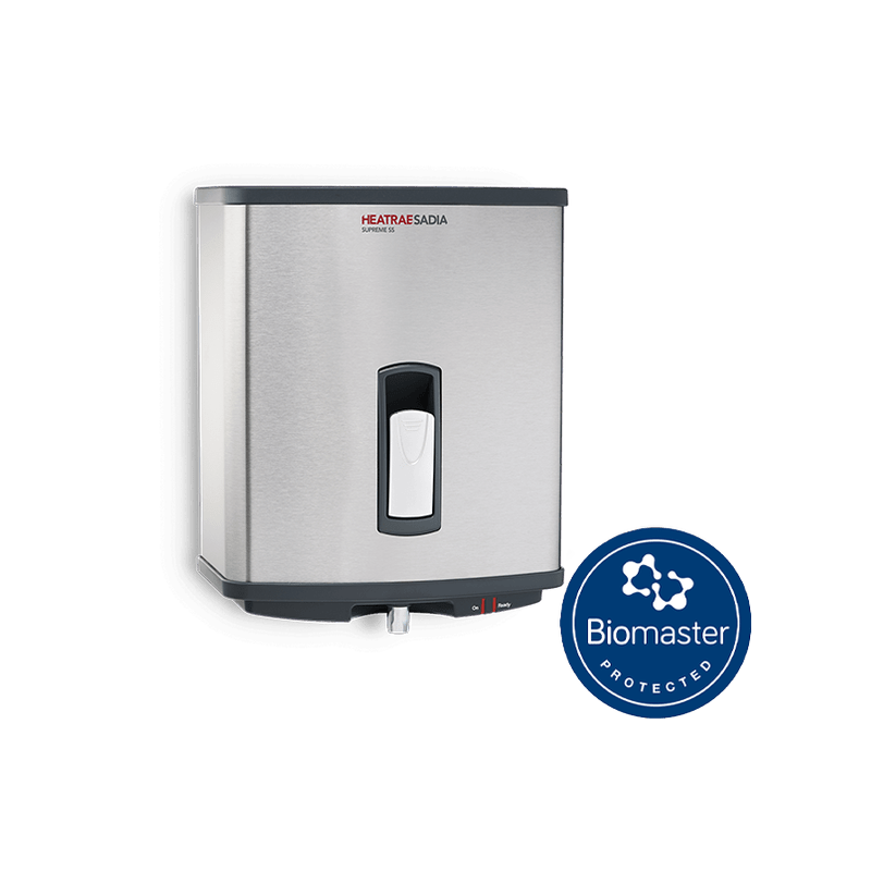 Heatrae Sadia Supreme 165SS Boiling Water Unit - 5L Stainless Steel Instant Hot Water Dispenser