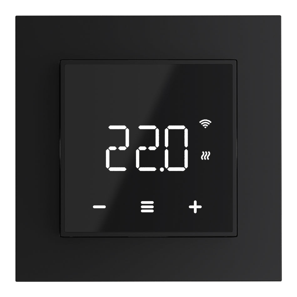 Termostato Touch Programmabile Intelligente K2MRH3A Con Display LCD Digitale Regolatore Per Caldaia Ad Acqua Calda Da Pavimento Nero Ca 90 240 V 88912989 Termostato Touch Programmabile Intelligente K2MRH3A Con Display LCD Digitale Regolatore Per Caldaia Ad Acqua Calda Da Pavimento Nero Ca 90 240 V 88912989