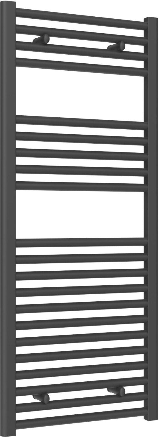 Reina Diva AG50120AF Anthracite Flat Towel Rail 500mm x 1200mm