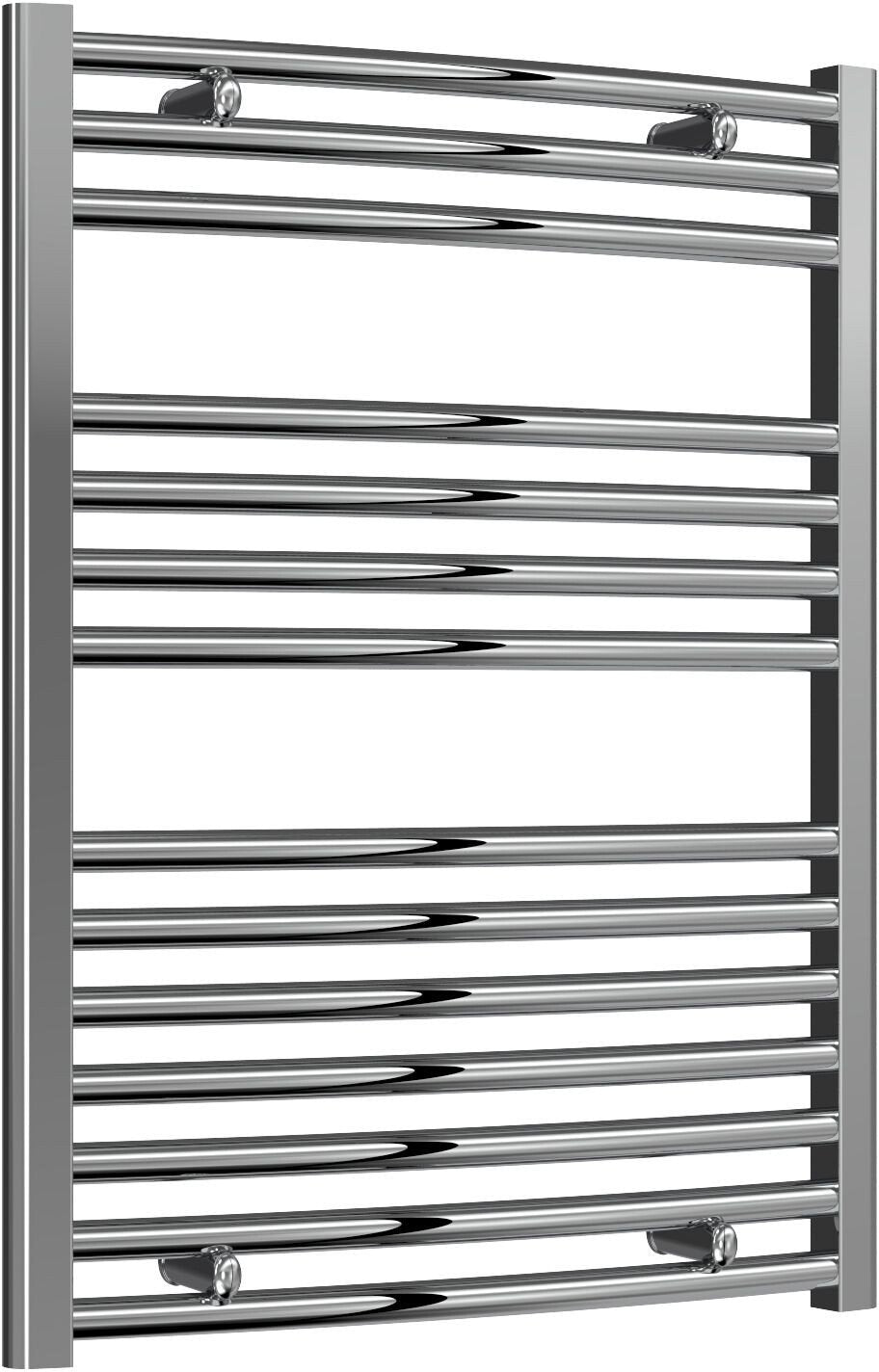 Reina Diva AG60800CC Chrome Curved Towel Rail 600mm x 800mm