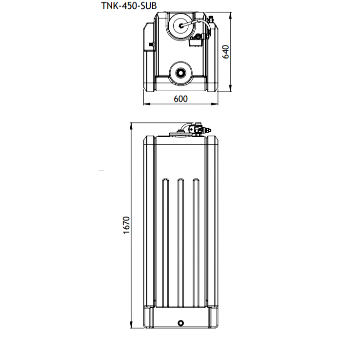 Salamander TankBoost 450L 3.0 Bar Mains Water Booster System – Model TNK-450-SUB