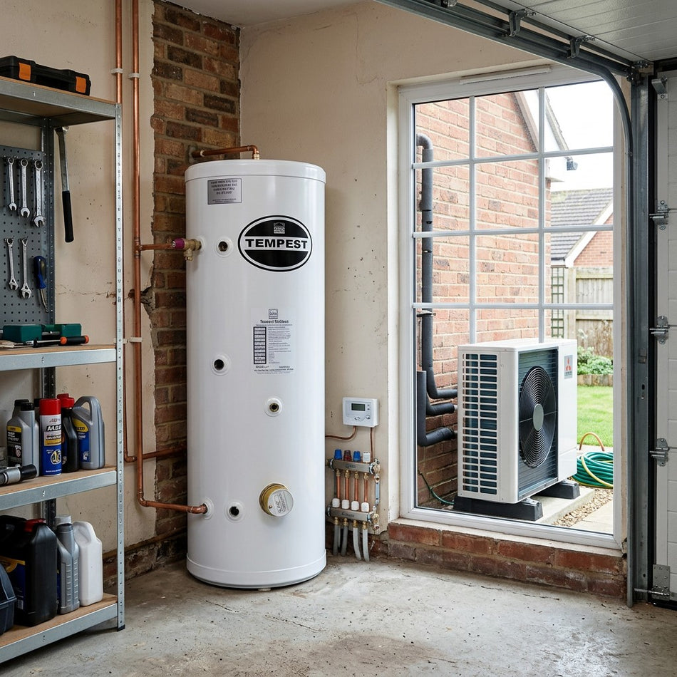 Telford Tempest 200L Slimline Heat Pump Cylinder | TSMI200SL/HP
