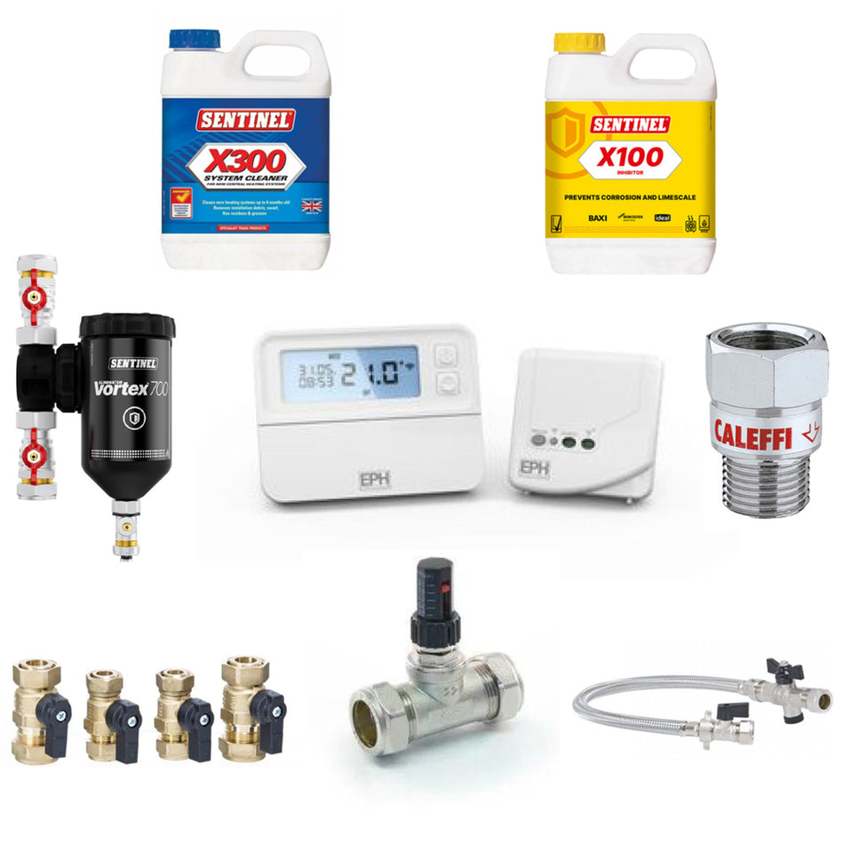 ThermoSphere Flex Combi Boiler Installation Kit Plus 2 Year Extended Warranty