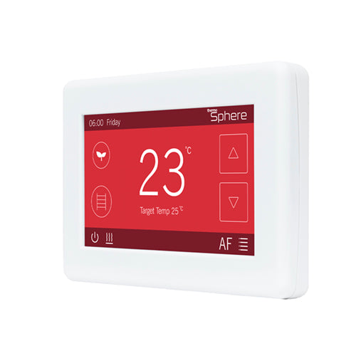 ThermoSphere Dual Control Thermostat White DC-W-01
