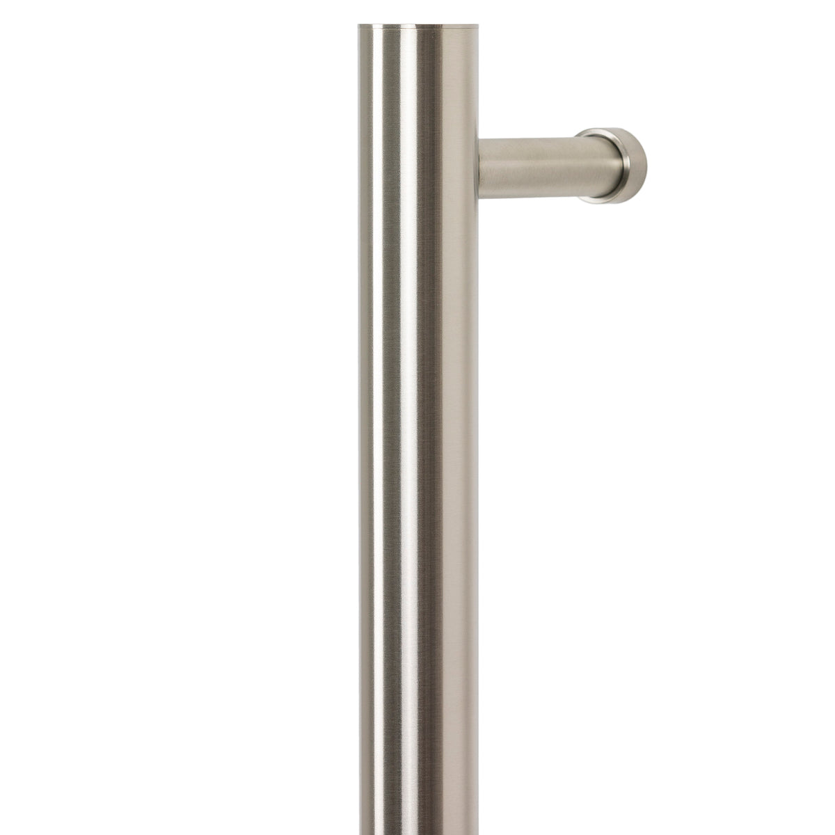 Electric 230V Vertical Heated Towel Bar – Round Profile 900mm