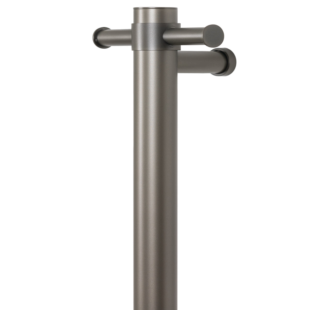 Electric 12V Vertical Heated Towel Bar – Round Profile 900mm