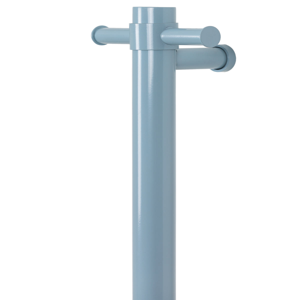 Electric 12V Vertical Heated Towel Bar – Round Profile 900mm