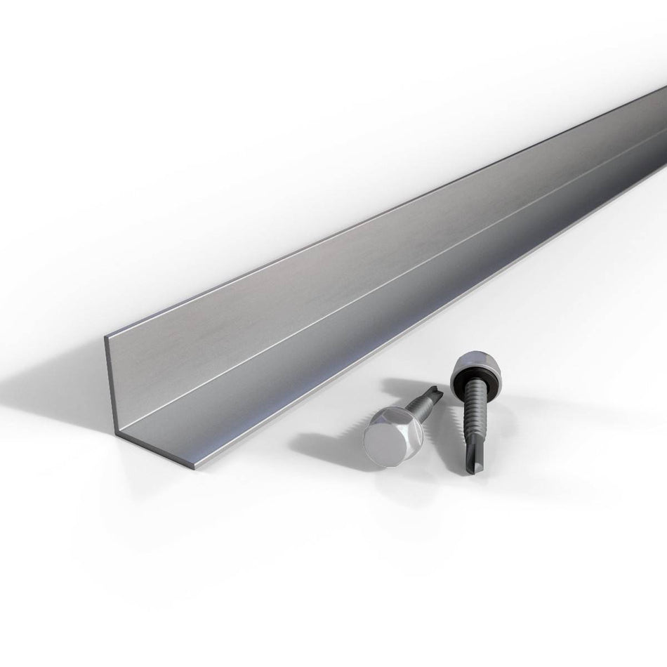 Renusol TriSole+ L-Profile Cross Striving Profile LONG 1900mm SET Bifacial REN-420601 | Pitched & Flat Roof PV Frame