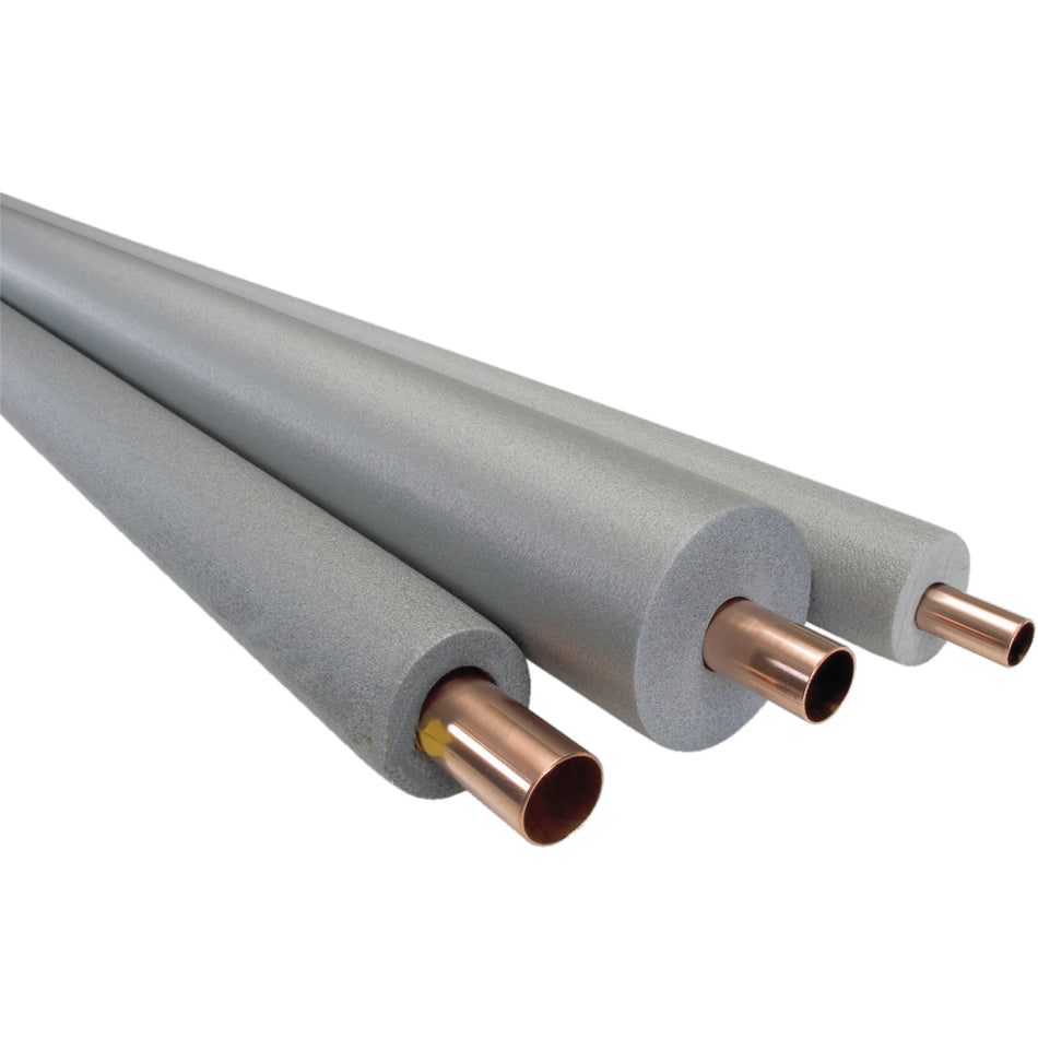 Armacell Tubolit DG Grey Polyethylene Pipe Insulation – 15mm, 22mm & 28mm – 9mm & 13mm Wall – 1m Lengths