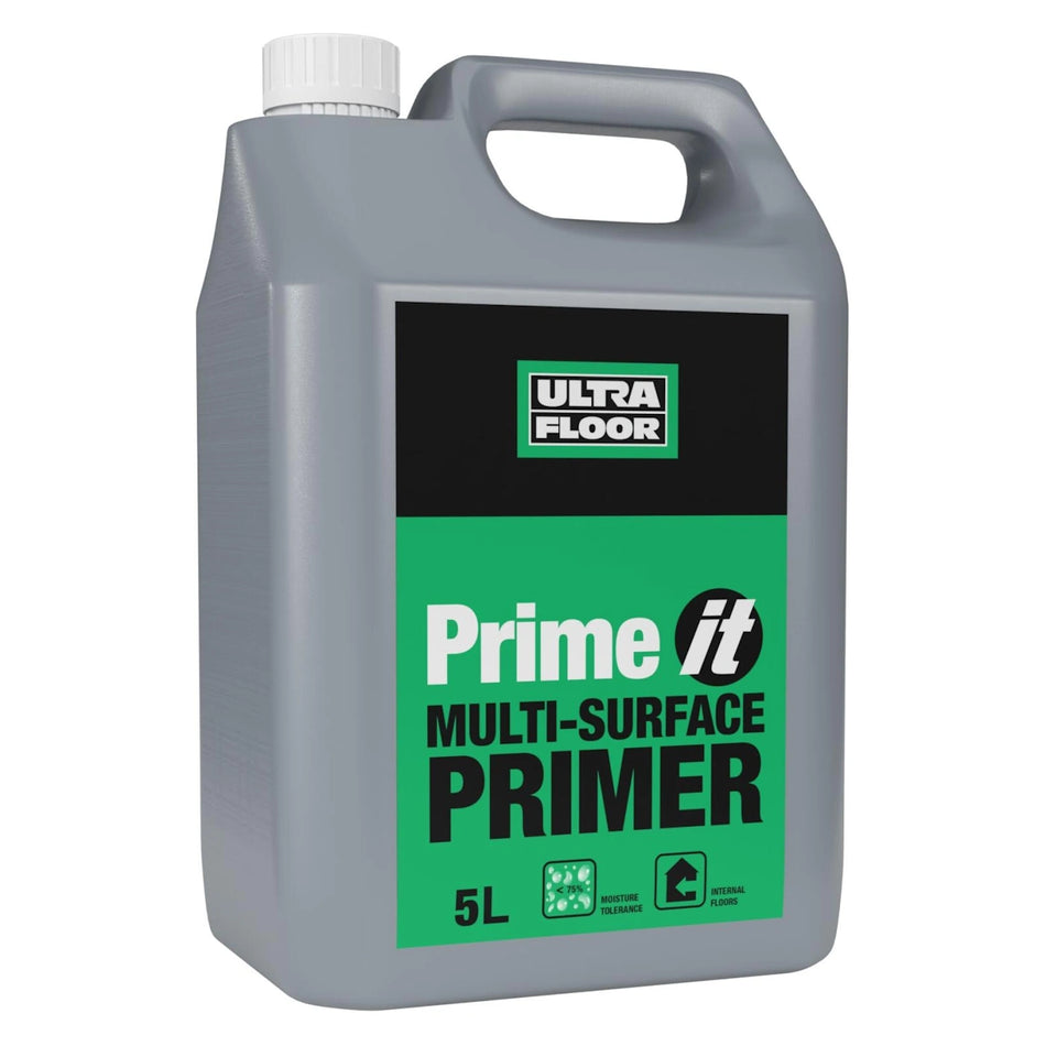 UltraFloor Prime IT Multi-Surface Primer 5L | Porous & Non-Porous Substrates