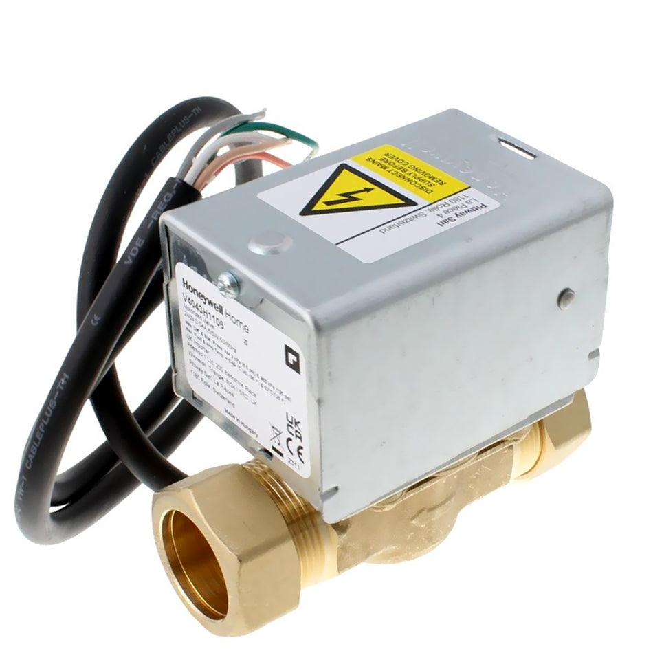 Honeywell 2 Port Motorised Valve 22mm V4043H1056/U