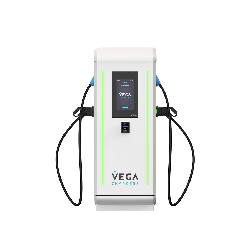 VEGA Chargers ALOHA Lander DC 60kW EV Charging Station – Dual CCS2 Simultaneous DC Fast Charger