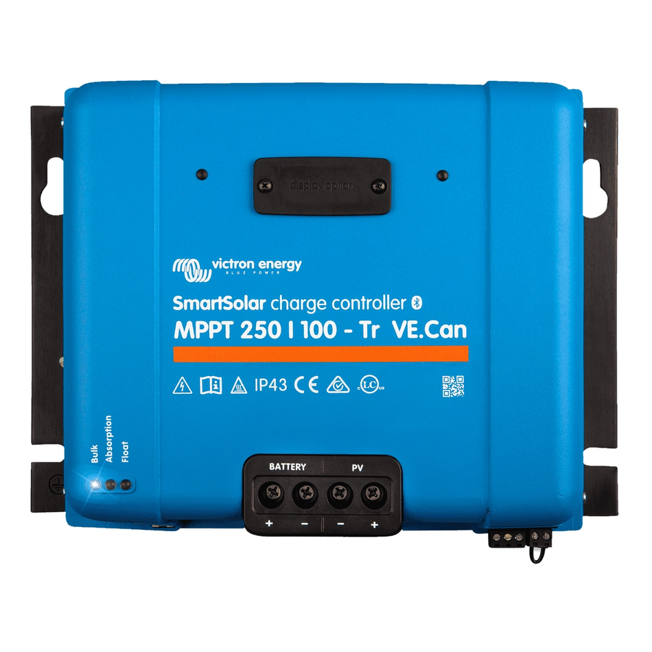 Victron SmartSolar MPPT 250/100-Tr VE.Can Solar Charge Controller 100A 250V — Bluetooth GX VRM Off-Grid Large System