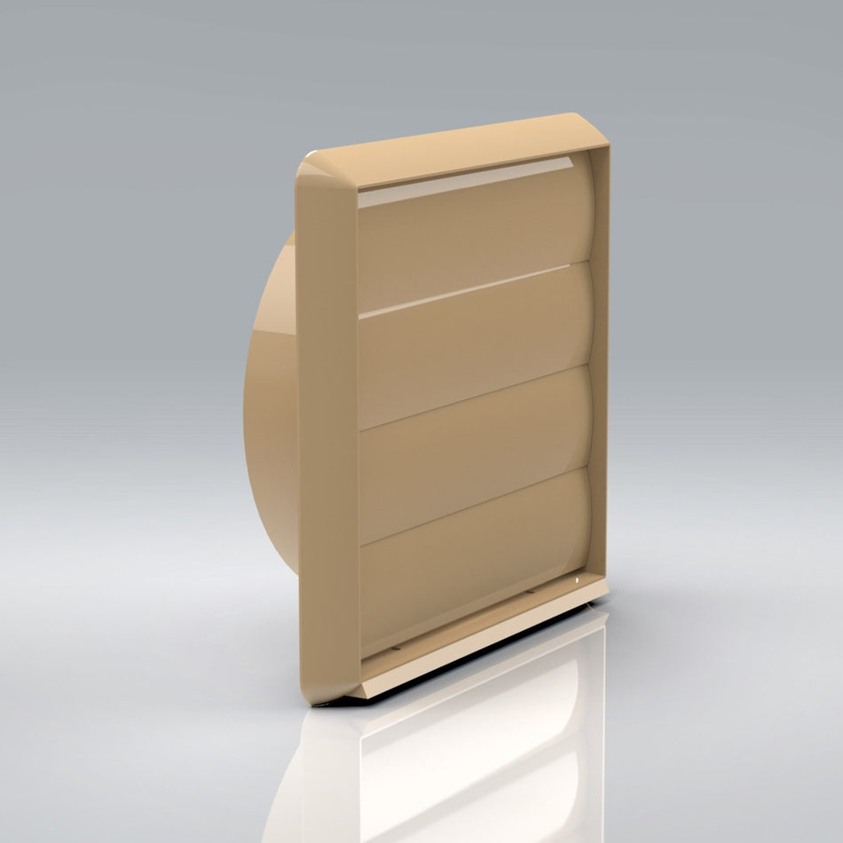 Verplas 150mm External Gravity Grille Multi-Colour
