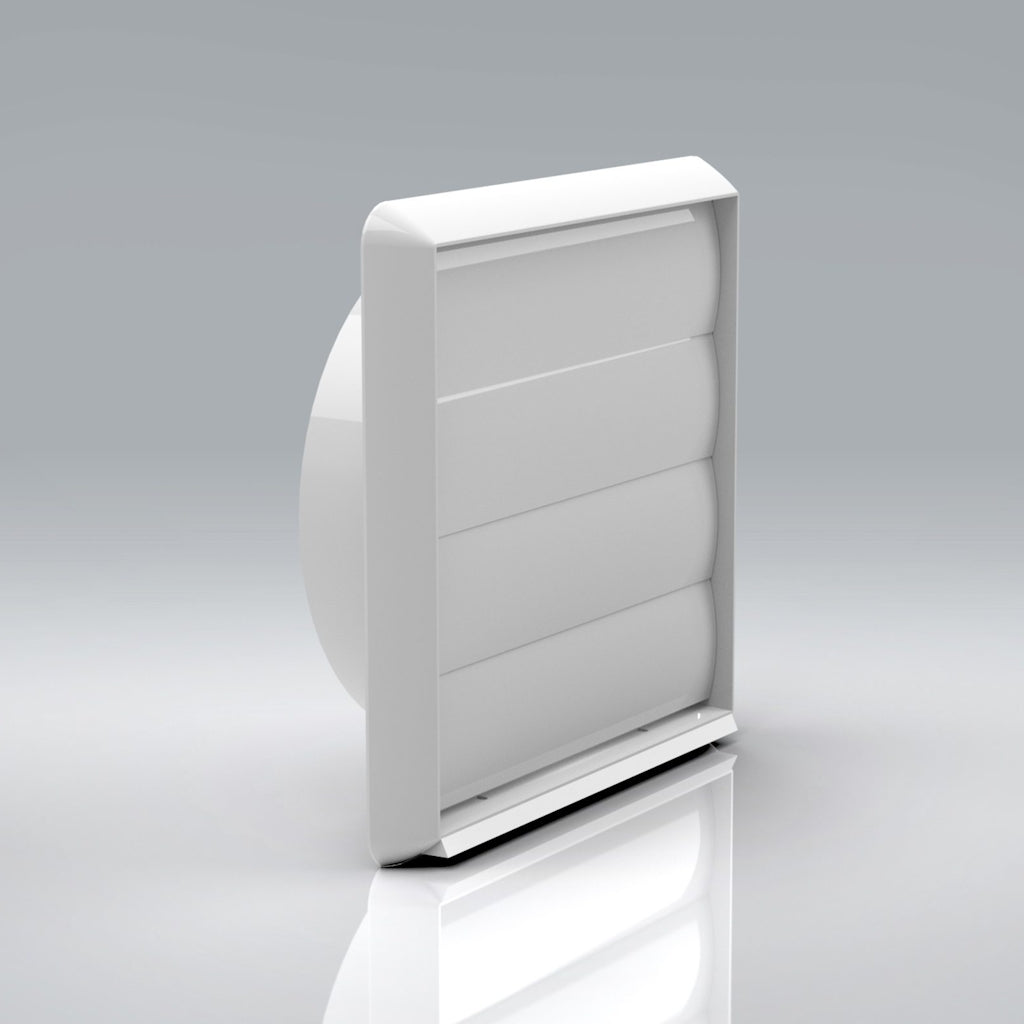Verplas 150mm External Gravity Grille Multi-Colour