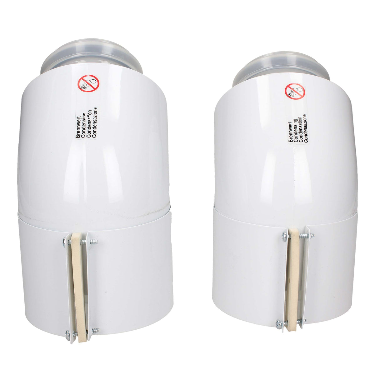 Vaillant 45° Flue Bends (Pair) 60/100mm