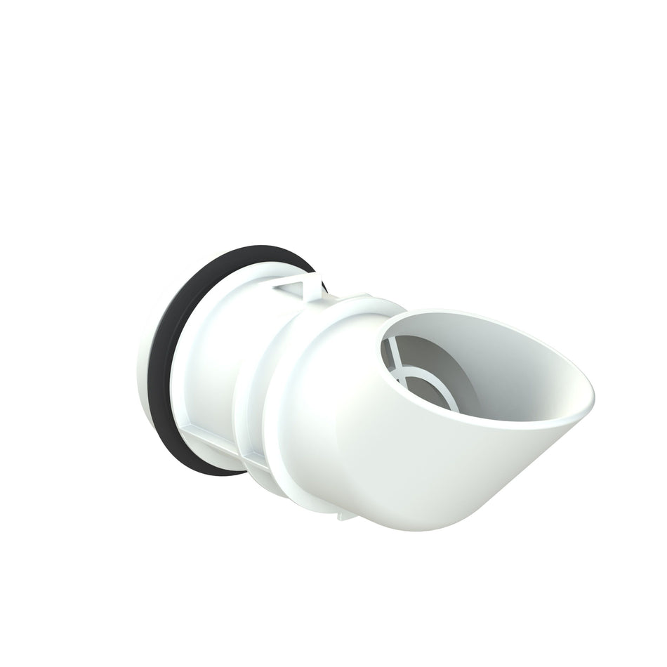 Vaillant White Horizontal Flue Deflector Kit | 0010039345 | DN 60 PP