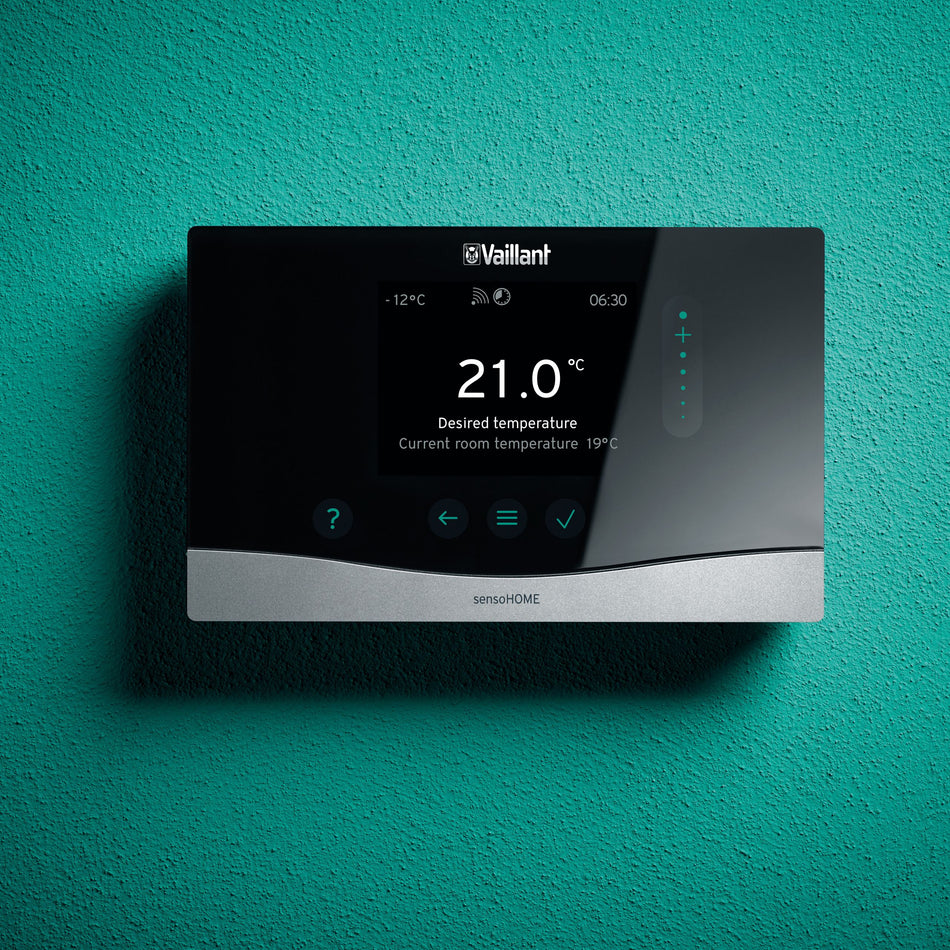 Vaillant sensoHOME VRT380 Wired Room Thermostat | 0020260951 | eBUS