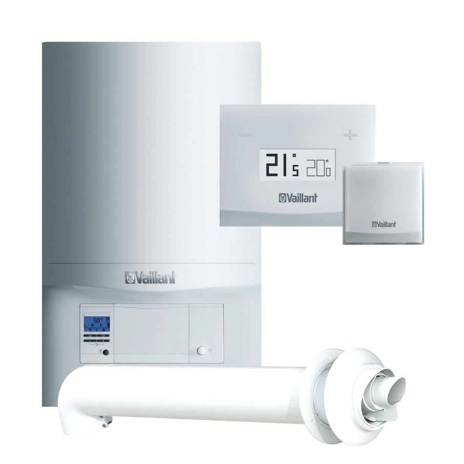 Vaillant ecoTEC Pro 30 Combi Boiler, Horizontal Flue & vSMART Combi Control Pack