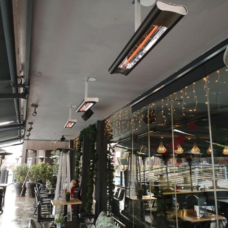 Veito Aero 2500 Black Patio Carbon Infrared Heater