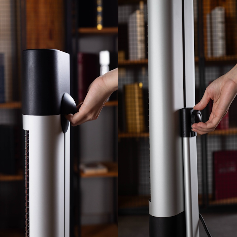 Veito Free Standing Carbon Infrared Heater with Adjustable Stand