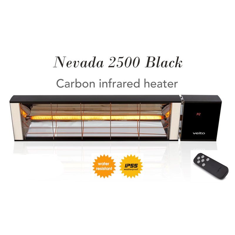 Veito Nevada 2500W Patio Carbon Infrared Heater