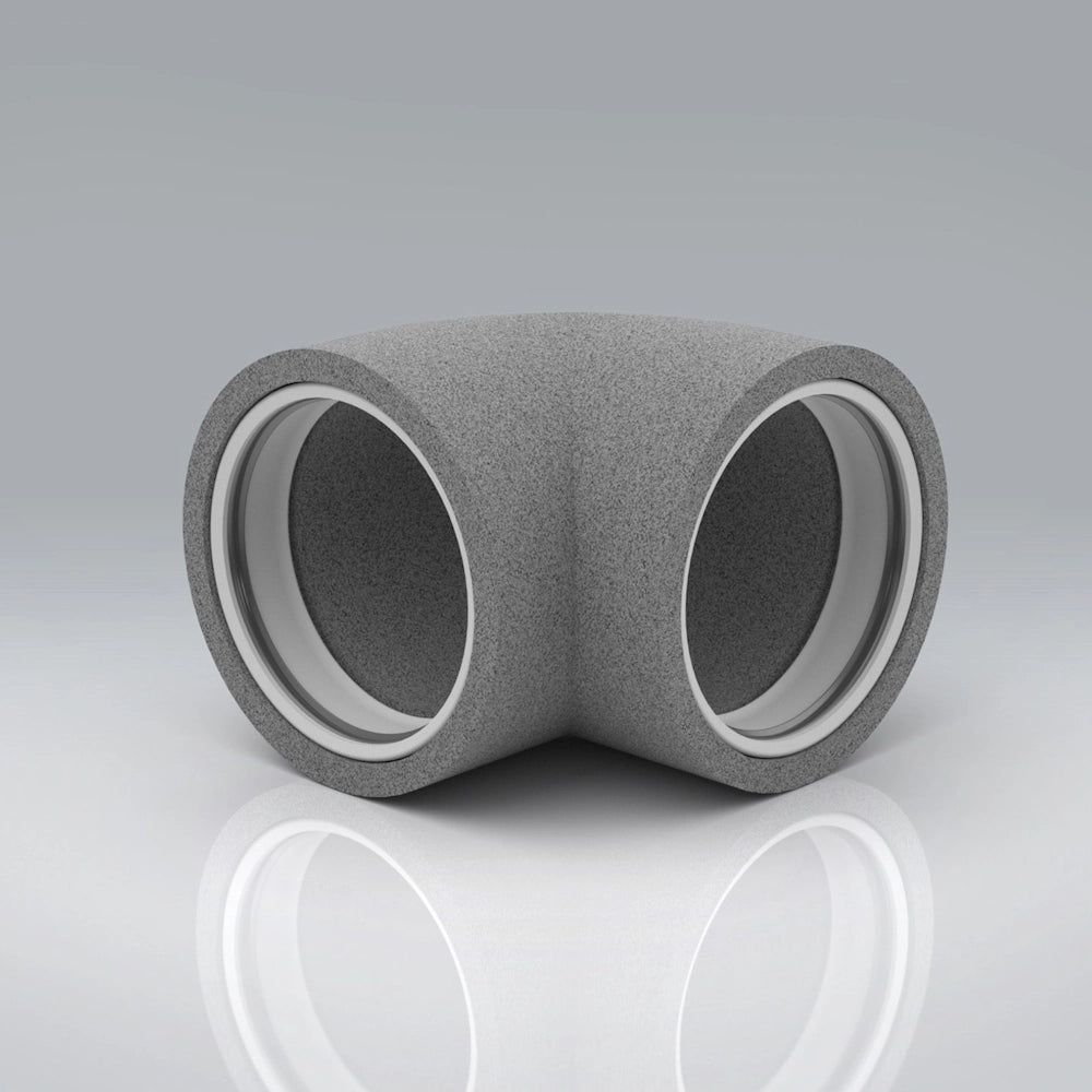 Verplas 160mm Thermal Ducting 90 Degree Bend TSS-160-90B