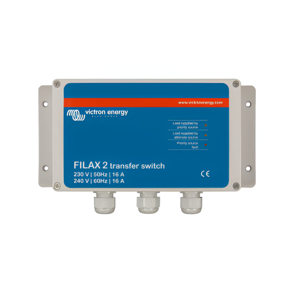 Victron Filax 2 16A 230V/50Hz Transfer Switch | SDFI0000000
