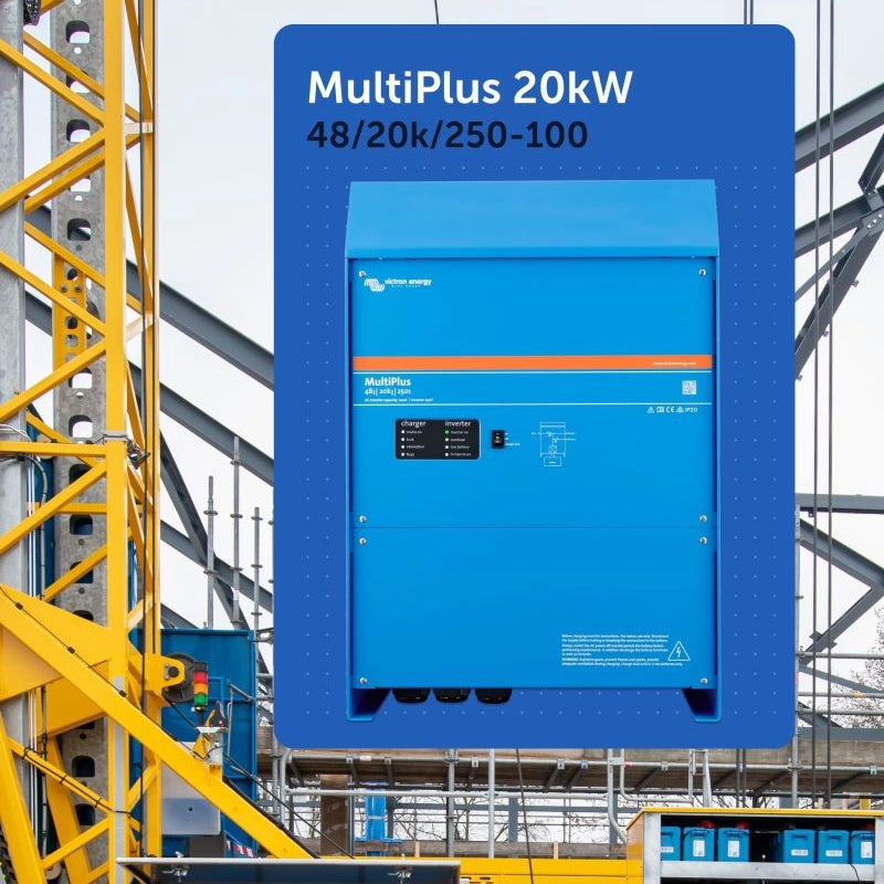 Victron MultiPlus 48V 20000VA 250A Inverter Charger | High Power Off-Grid & Hybrid Solar Solution