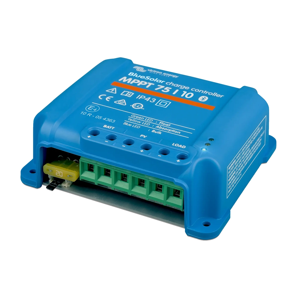 Victron SmartSolar MPPT 75/10 – 10A Solar Charge Controller with Bluetooth