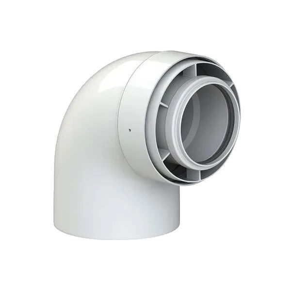 Viessmann 60/100 87 Degree Flue Bend | 7373226