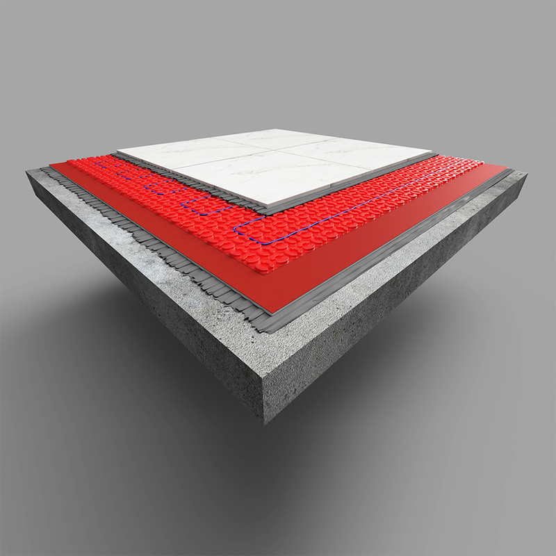 Warmup Ultralight Electric UFH Insulation Boards - Heat Spreading Decoupling Acoustic