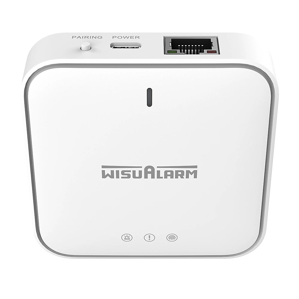 Wisualarm Wi-Fi & Ethernet Gateway | Wireless Interconnect Bridge for WisuLink Alarms