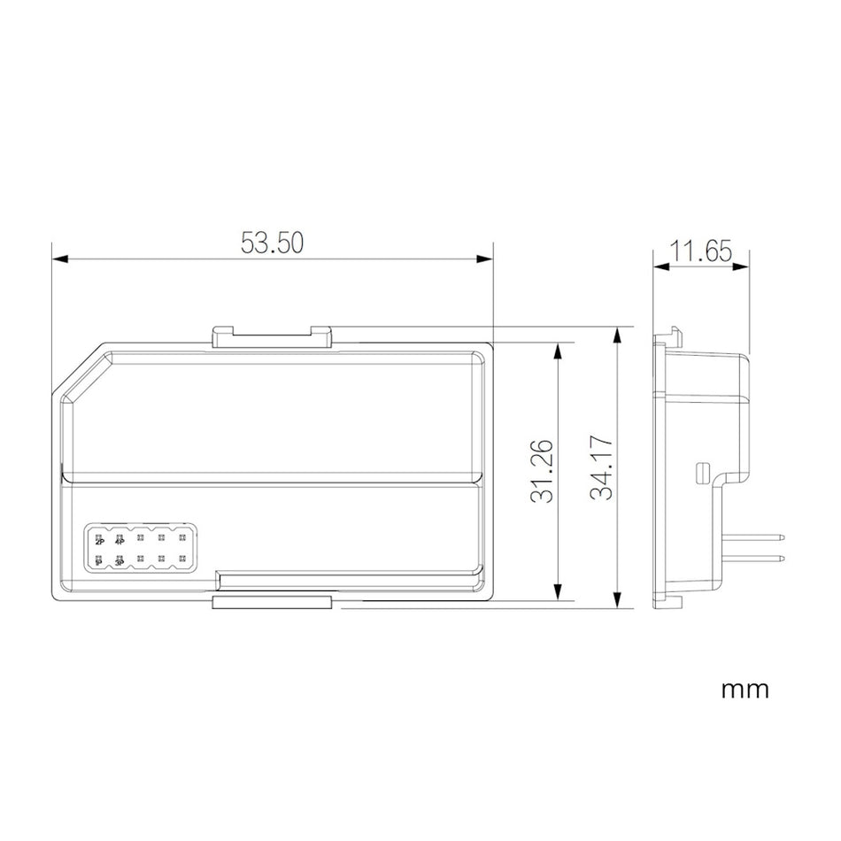 Wisualarm Wireless Interconnect Module | DHI-HY-MRF50-R8 | 868MHz 24-Unit