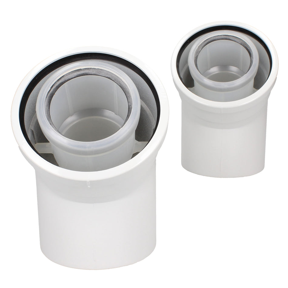 Worcester 45 Degree Flue Bends (Pair)