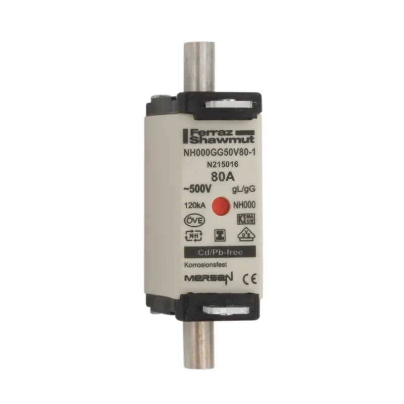 Mersen 80A Fuse - NH gG 500V size 000