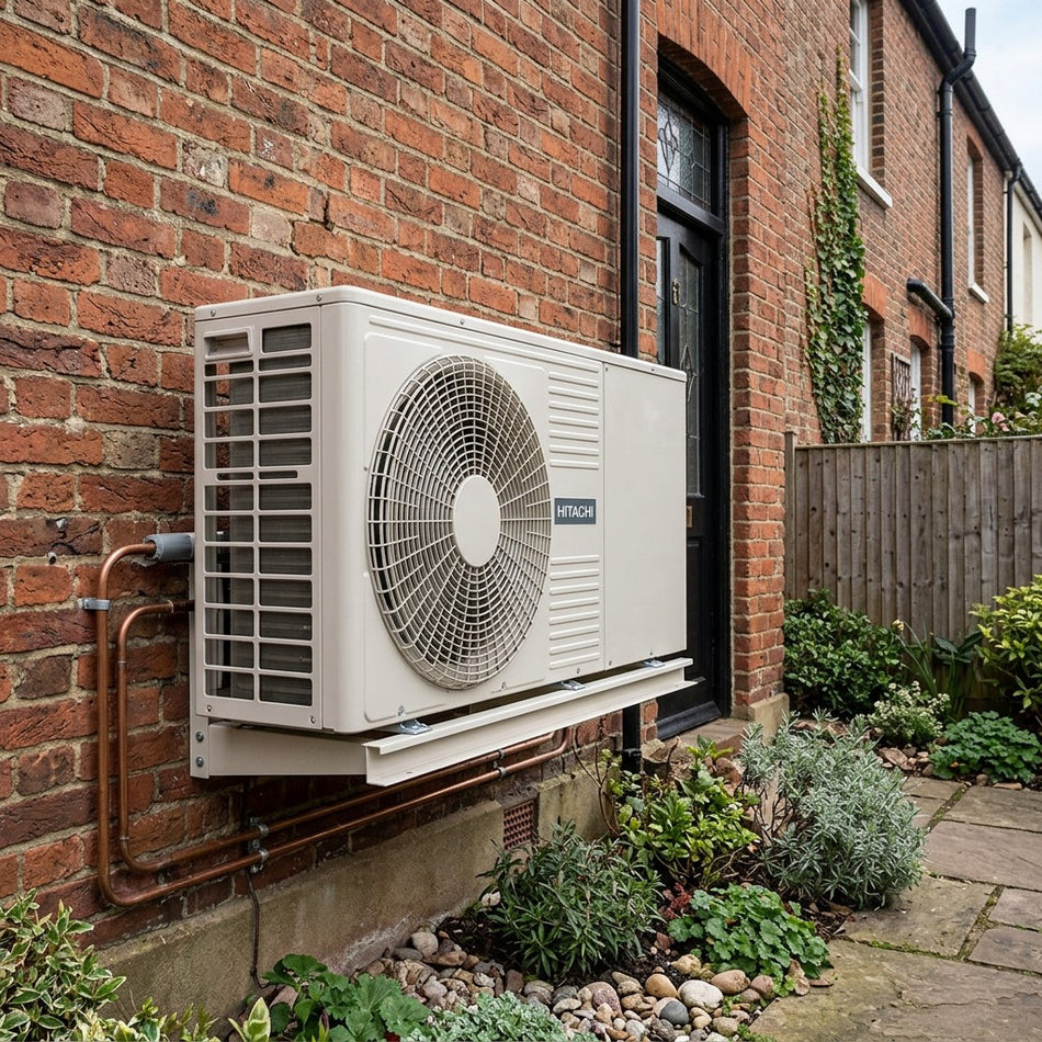 Hitachi Yutaki M 8kW R32 Monobloc Air Source Heat Pump RASM-3VRE