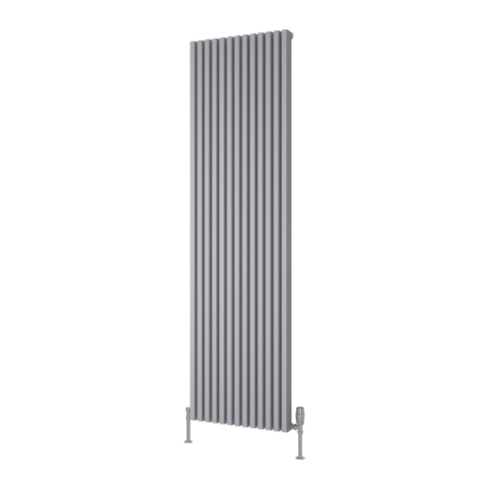 Reina Albano A-ABN18050S Silver Vertical Radiator 510mm x 1800mm