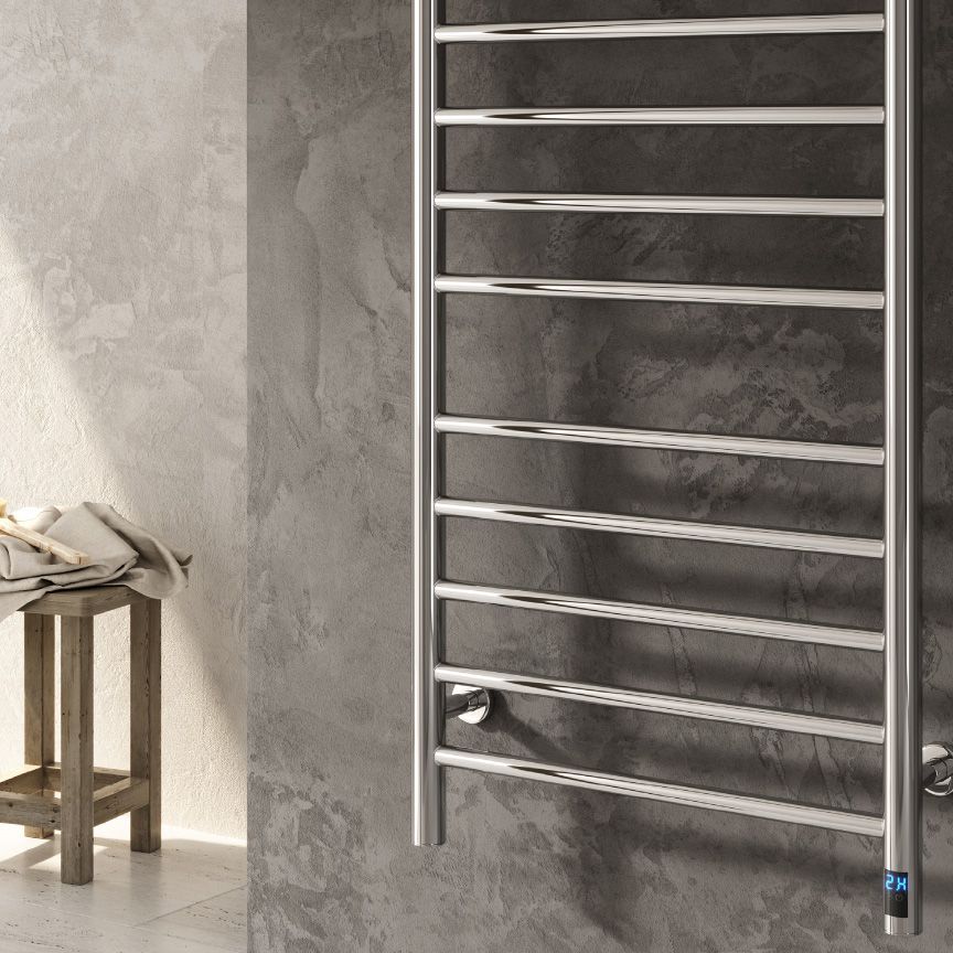 Reina Arnage DE-ARG1205 Polished Towel Rail - 500mm x 1200mm